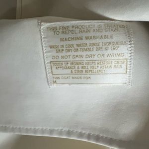 Vintage belted raincoat